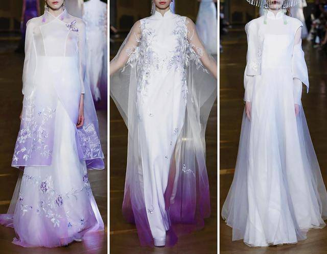 华丽优雅中国风:盖娅传说高定礼服,袖如素霓,梦幻水墨