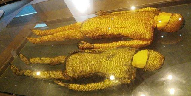 萧绍矩|契丹公主墓出土,18岁少女与舅舅合葬一处,二人脸上戴着黄金面具