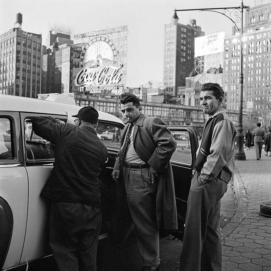 零度摄影:1950年美国街拍,摄影师死后才被曝光