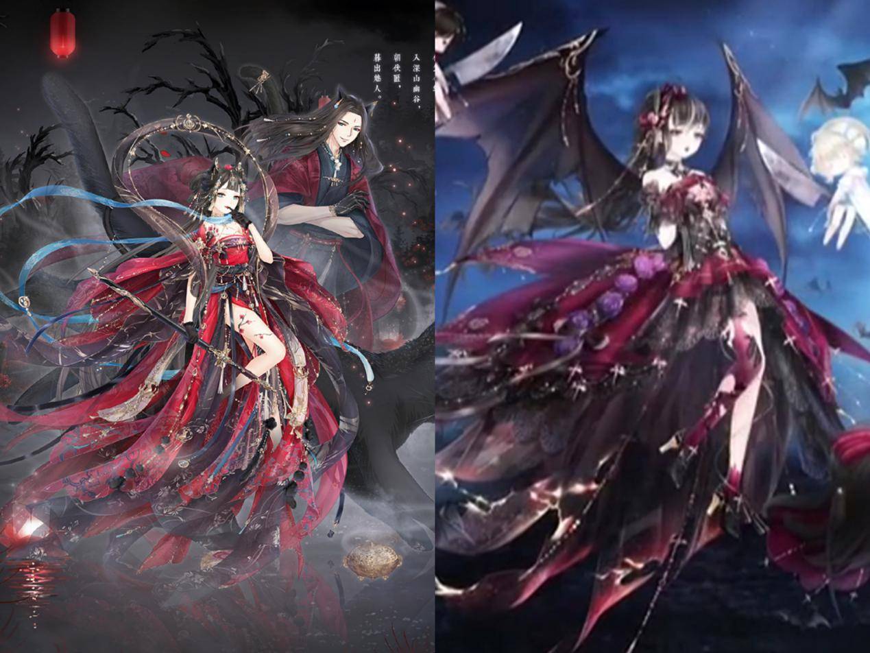 套装|奇迹暖暖：山海套与外服太像！这13个撞衫的套装，你有几个？