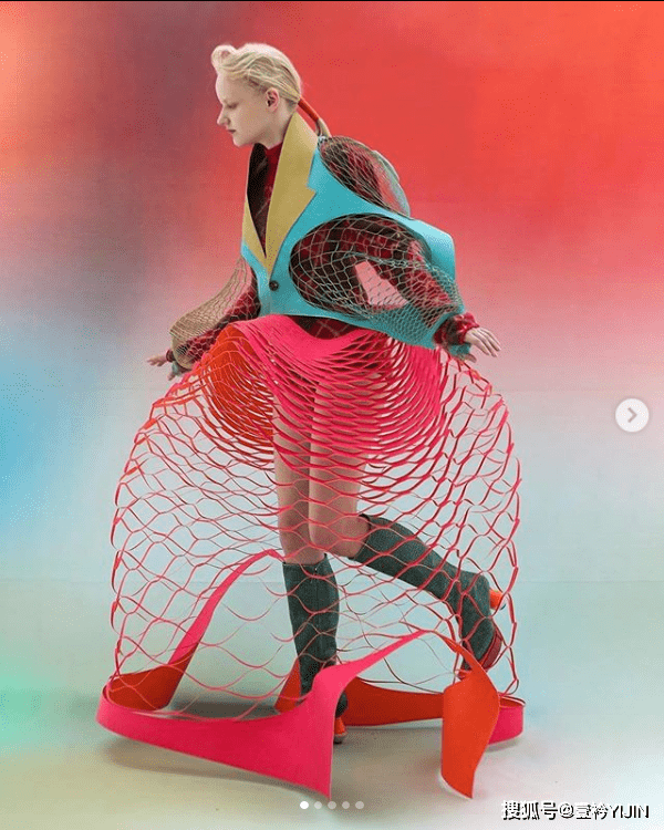 激光|新锐设计师 | 来自圣马丁的小姐姐带你用激光切割技术探讨可持续时尚