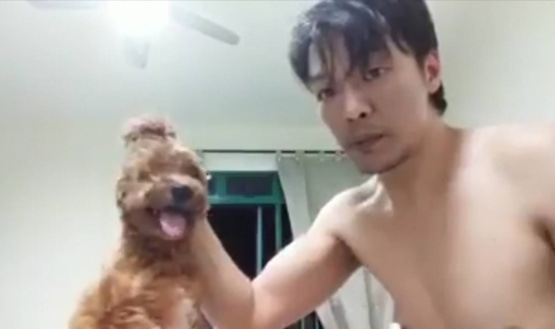 男子疯狂虐待泰迪小狗 露脸拍视频炫耀 小狗瑟瑟发抖流出眼泪 同伴