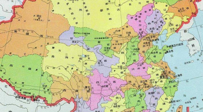 甘肃与宁夏的区域调整,甘肃省8个县,为何划入了宁夏省