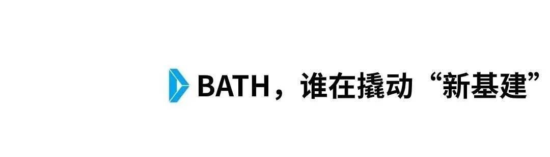 身手|新基建大幕已开，BATH各展身手