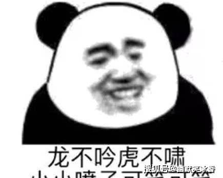 原创搞笑熊猫头表情:天热脾气暴,我不微笑你别闹!