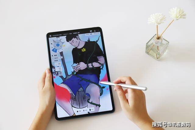 华为matepad pro 5g秒变专业画板,绘画大神彻底征服网友