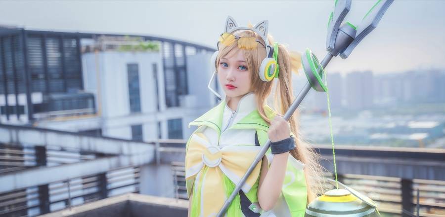 cosplay:《王者荣耀》大乔@一只沈南临