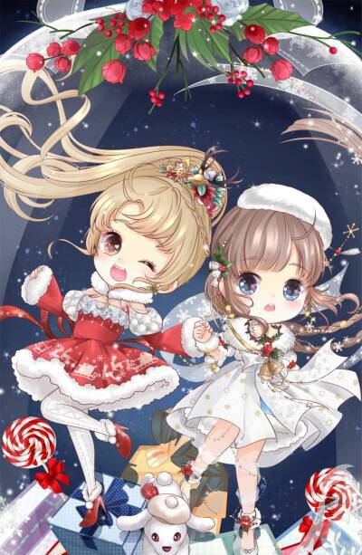 原创奇迹暖暖q版暖暖像宝宝庭之愿里的女儿超萌妈妈粉心化了