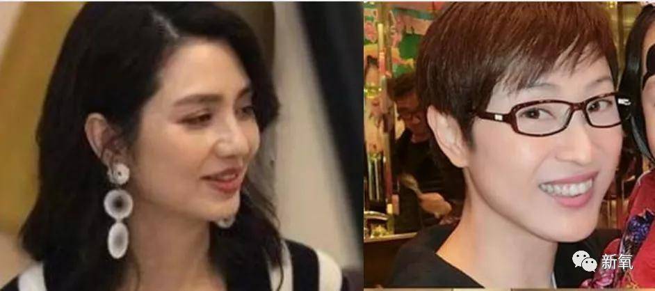 洪欣|这四位大花竟然罕见同框比美了?可她真的被衬得有点脸崩了...