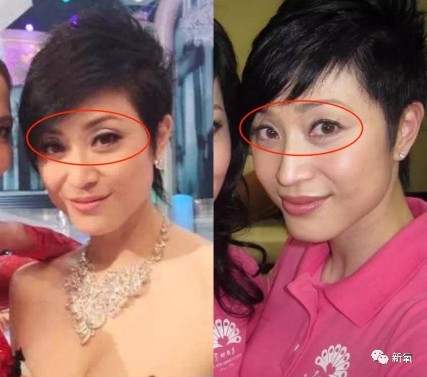 洪欣|这四位大花竟然罕见同框比美了?可她真的被衬得有点脸崩了...