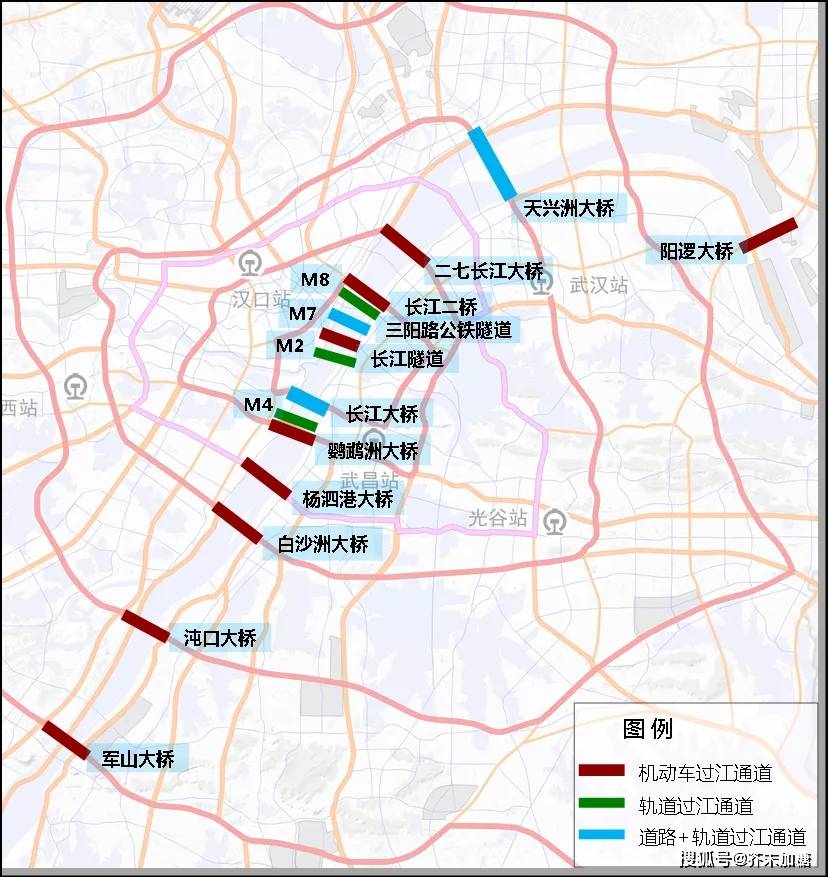 《长江干线过江通道布局规划(2020—2035年)》(武汉)解析