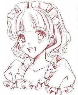 绘画|可盐可甜可性感？女仆萝莉装的花边画法！最简单的荷叶褶边画法