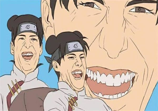 火影:换上魔性笑容的忍者,带土让人害怕,小樱暴露老年形象