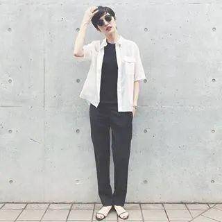 长裙|T恤配长裙 日本博主们夏日最清凉的搭配推荐