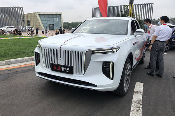 hs9红旗2020款图片,红旗hs9新款2020图片 设计,用料,做工皆令人满意,红旗e-hs9实车曝光