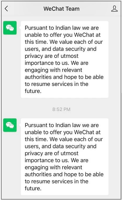 Lite|突发！微信正式在印度停止服务了！中国延长对印度货物清关检查！