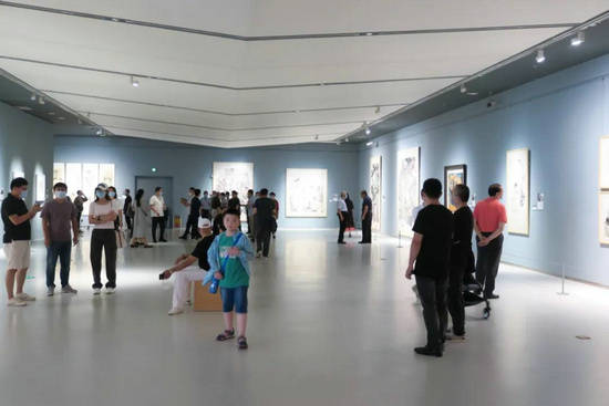 “第二届山东画院年展”在山东美术馆开幕