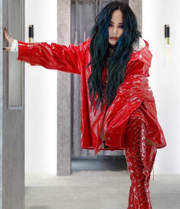 袜子|180斤的张惠妹又何妨，这双“袜子靴”让她的双腿一下子回到90斤