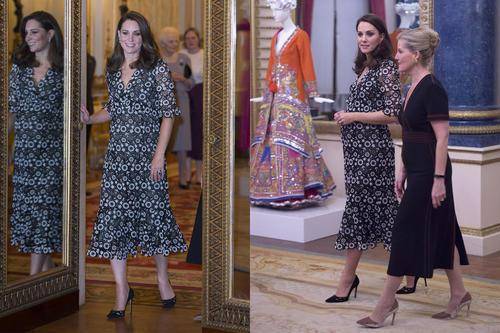 一个月17套出访造型，西班牙王后旧衣混搭新衣，节俭程度不输凯特