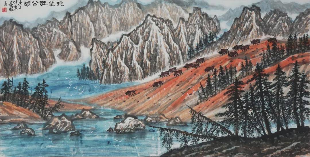 驻村|黄连画家艺术村入驻艺术家庚子作品展成功开幕