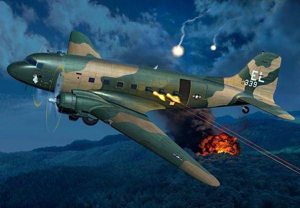 美军第二代"空中炮艇"诞生记,ac-119g/k型对地攻击机