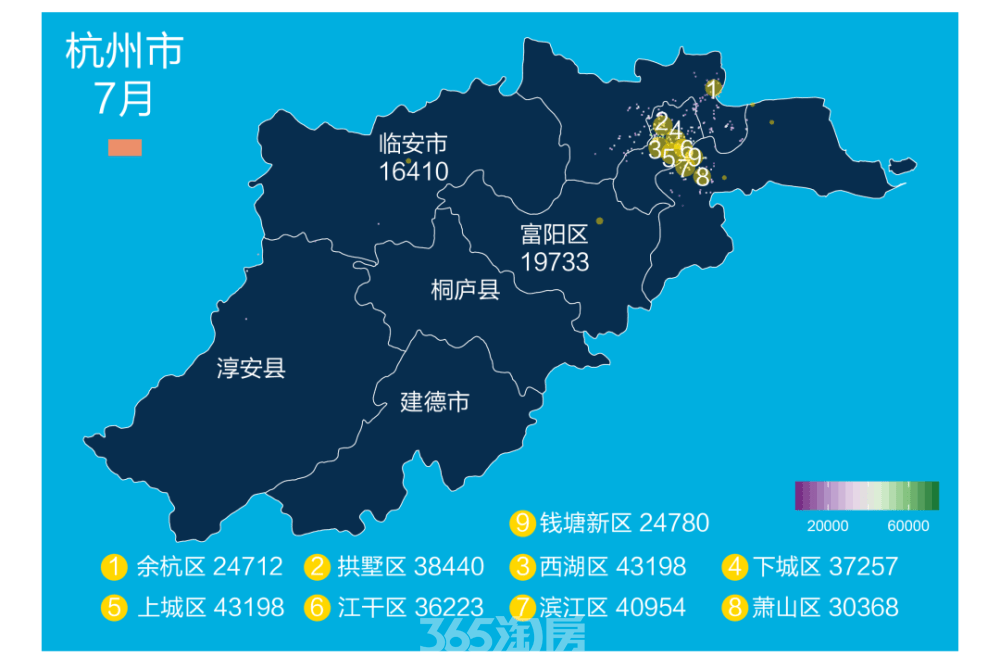 最新城市房价地图:列举前八位城市的房产均价