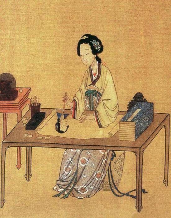 原创古代女性日常生活:琴棋书画,待字闺中,均为贵族女子的专享