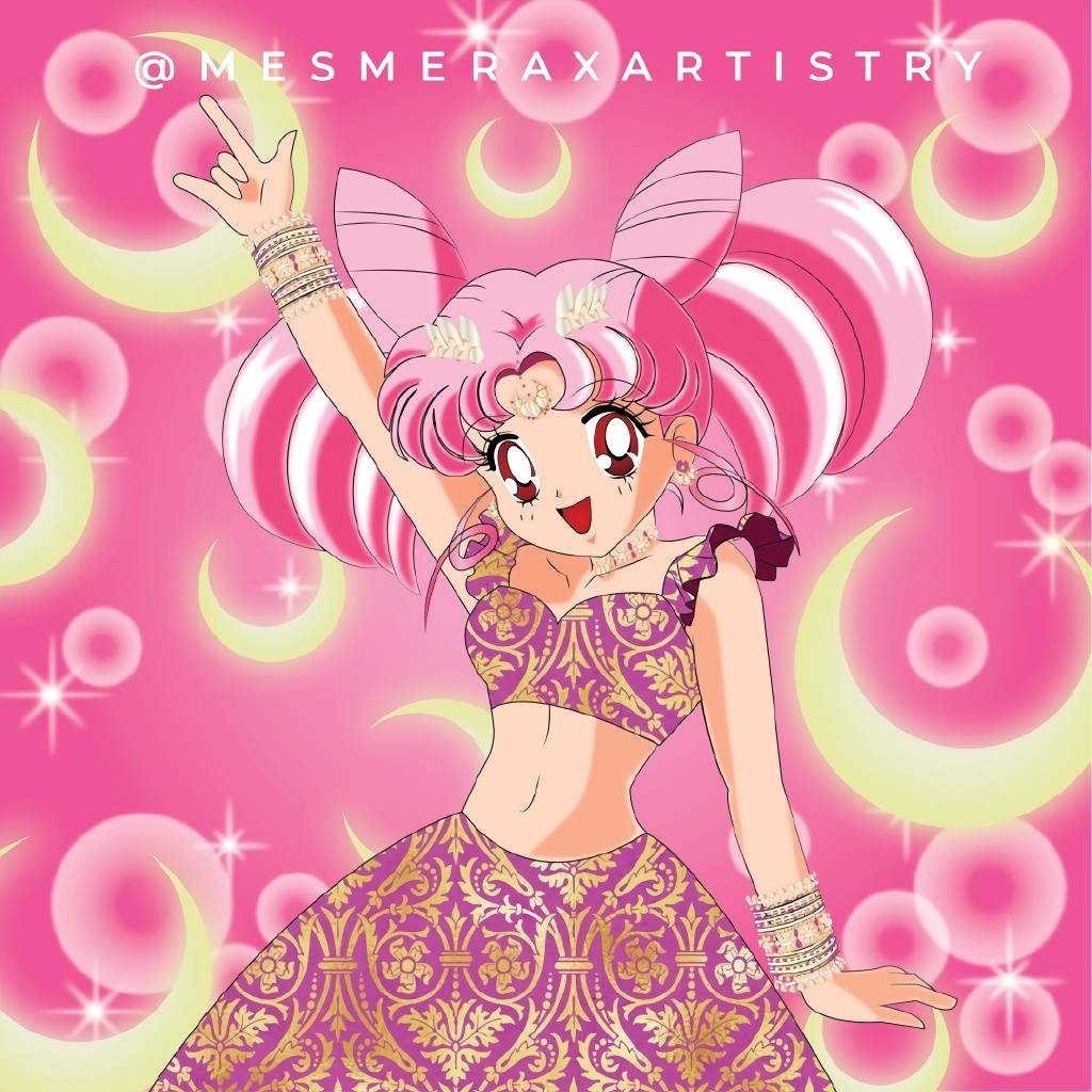 水手服|《美少女战士》丢掉水手服，“印度裙”轻松驾驭，谁说像穿窗帘？