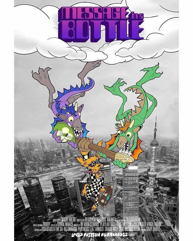 男装|透过LV 2021春夏男装秀，探索“漂流瓶”背后的全球化和多元化