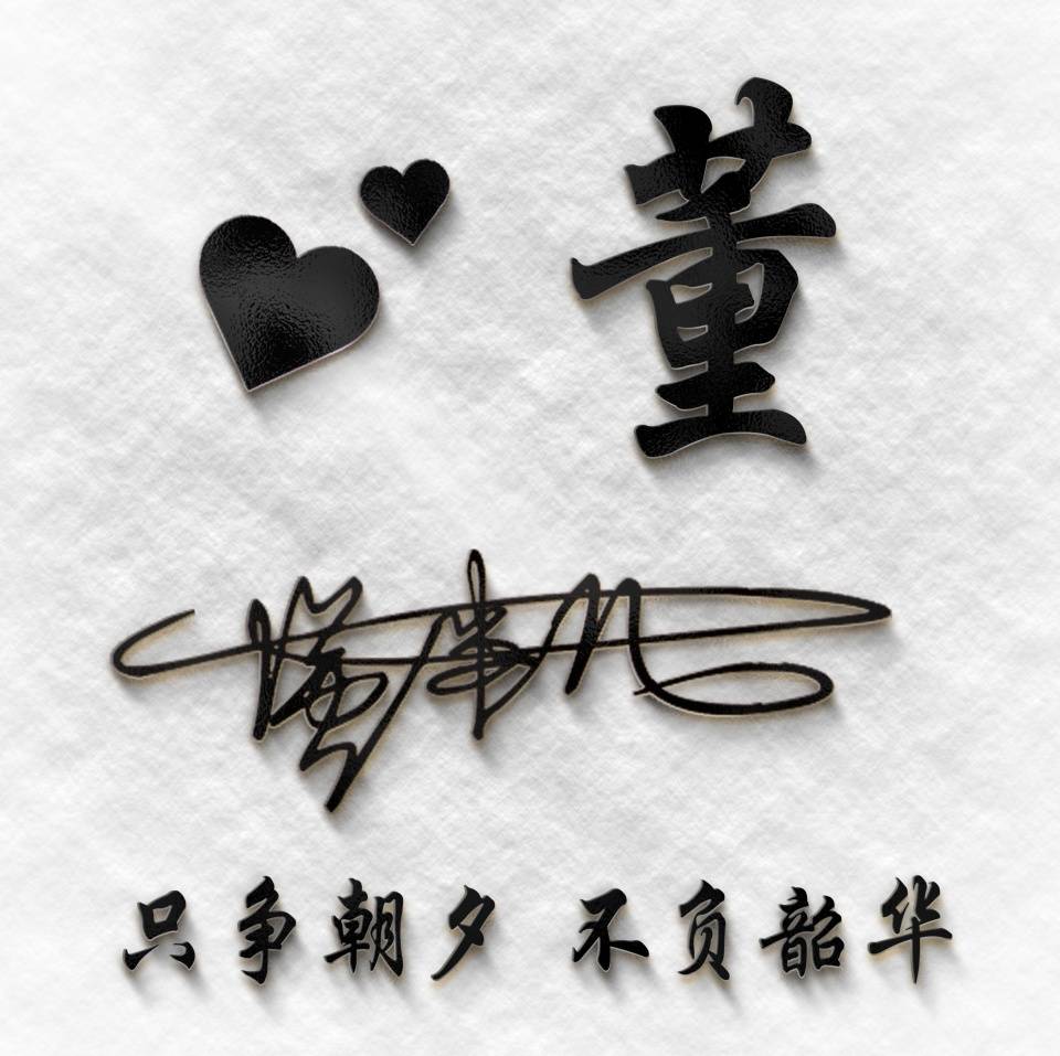 微信头像,姓氏头像,二十款精品3d艺术签名头像,喜欢请