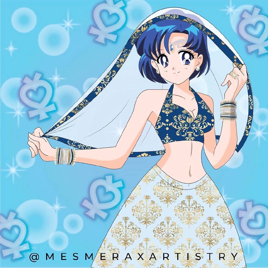 水手服|《美少女战士》丢掉水手服，“印度裙”轻松驾驭，谁说像穿窗帘？