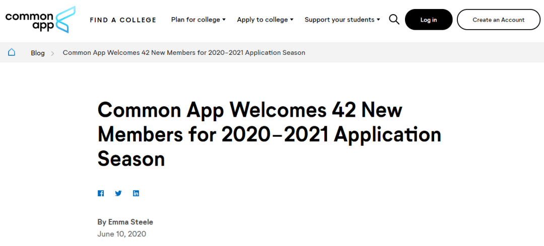 Common App 2020-2021ϵͳţЩ仯Ҫע⣡