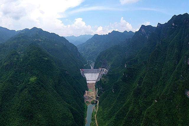 生命工程江坪河水电站终于迎来全面投产发电