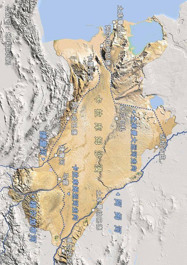 原创苏联超级工程沙漠大运河地球知识局