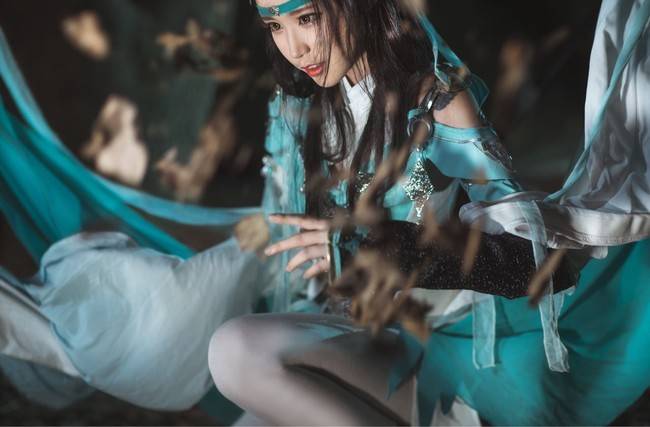 cos:剑三,雪河琴娘