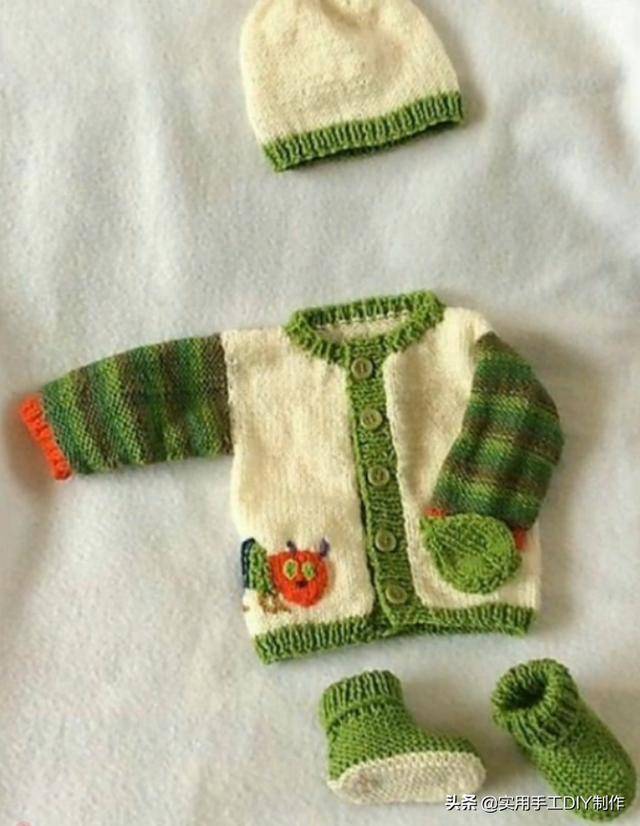 都有|「针织作品」50款时尚漂亮的儿童开衫和套头衫，男娃和女娃的都有