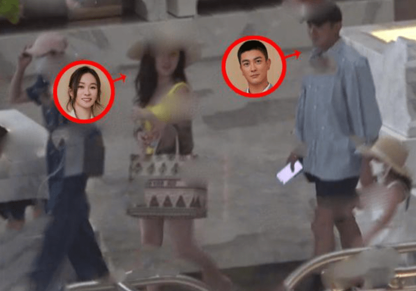 原创霍思燕二胎是女儿？杜江紧牵女儿疑默认身份，嗯哼在背后拖箱子