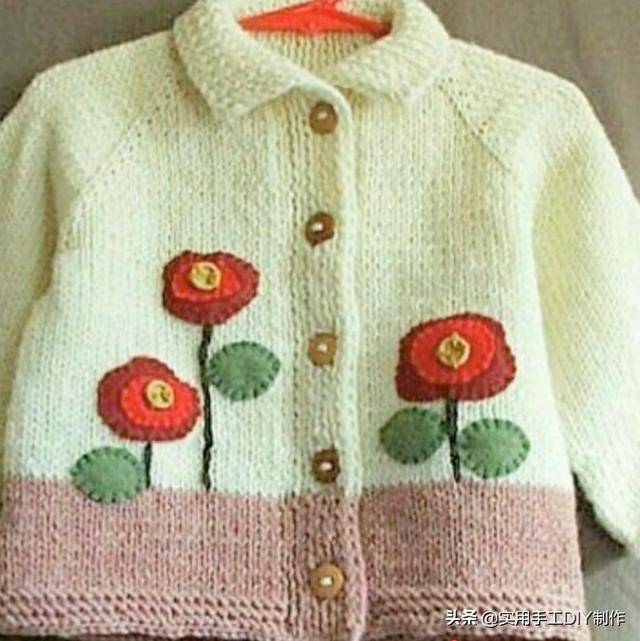 都有|「针织作品」50款时尚漂亮的儿童开衫和套头衫，男娃和女娃的都有
