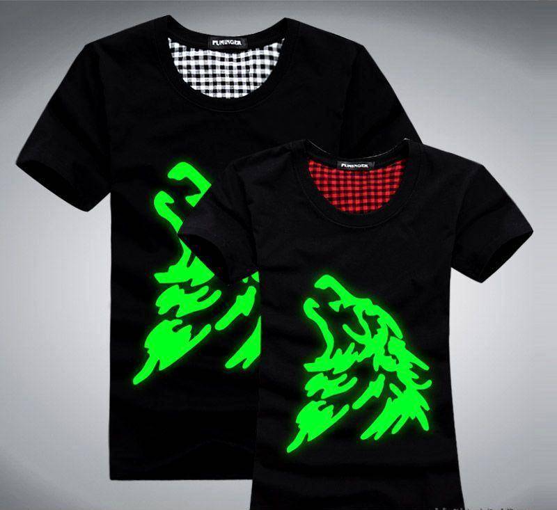 怎么看衣服上的荧光粉