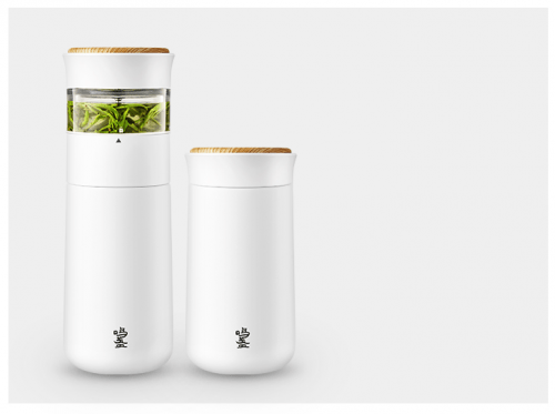 生活|鸣盏泡茶保温杯打开喝茶新方式喝茶就喝“鲜”茶