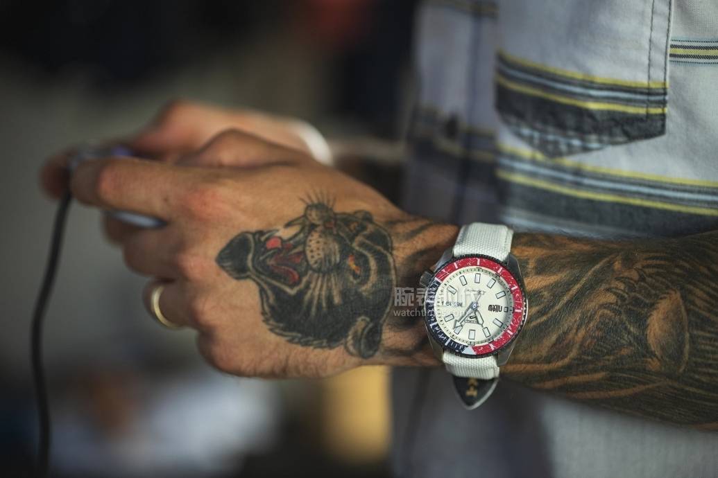 灵感|精工5号x 街霸5 联名款腕表,咋样?