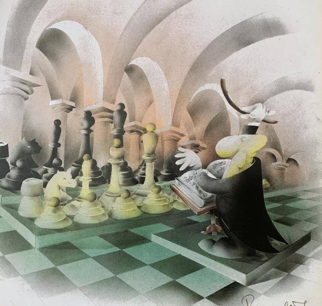 漫画家眼里的国际象棋(2)