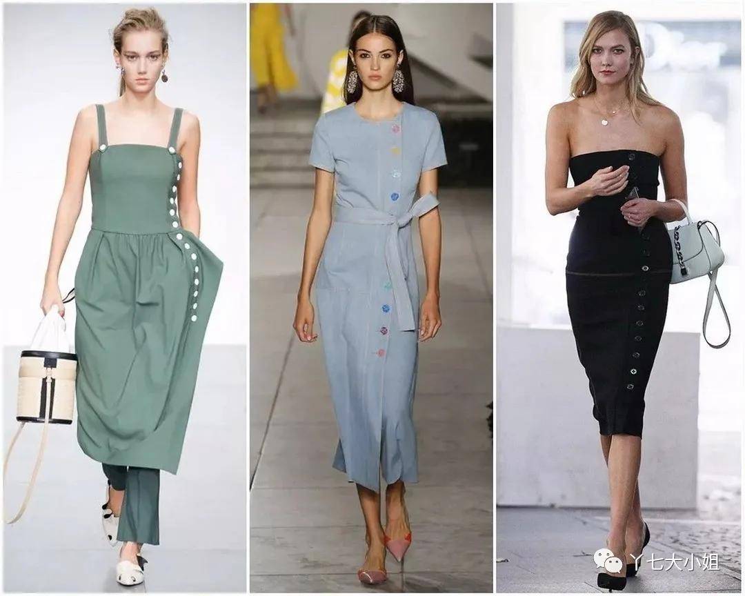 装饰|嫌衣服单调？加几颗小钮扣，眼睛都看直了~