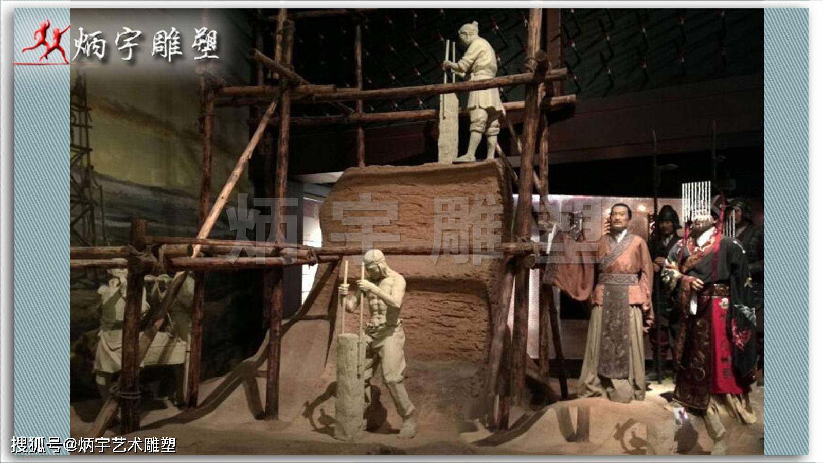 建筑工人雕塑,大型广场雕塑,大型景观雕像