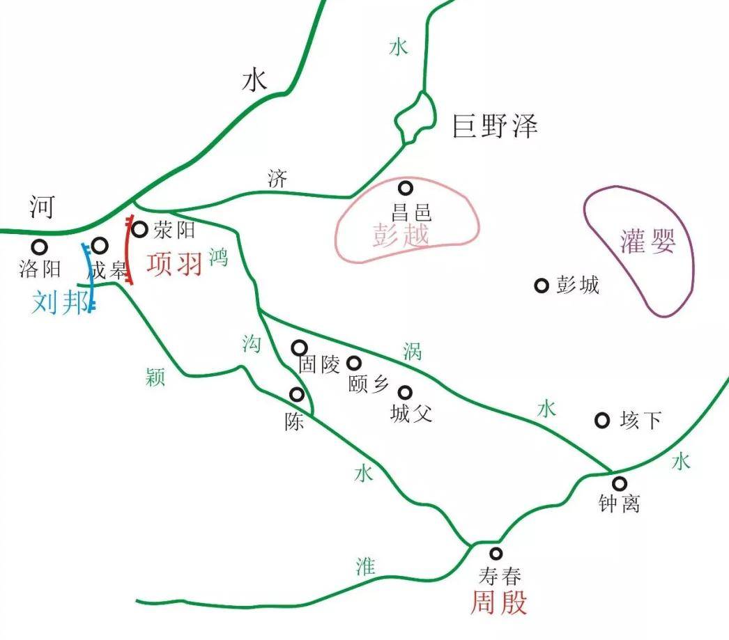 原创楚汉中分鸿沟之时,项羽还挺厉害的,为何俩月后就命丧垓下了?