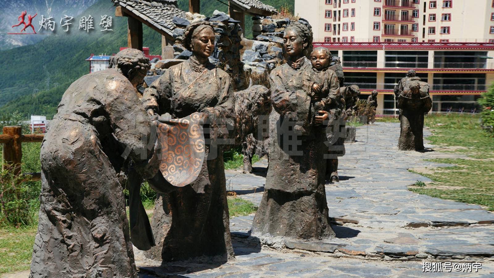 茶马古道雕塑,历史文化雕塑,广场雕塑