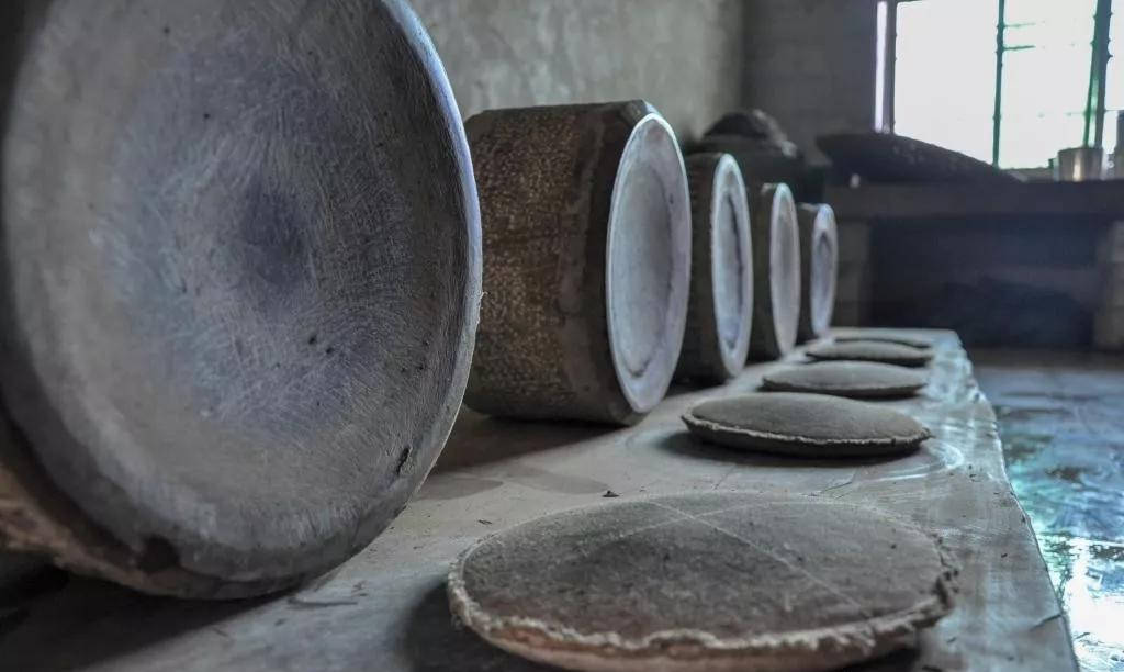 铁桶|【入门干货】普洱茶压饼工艺详解