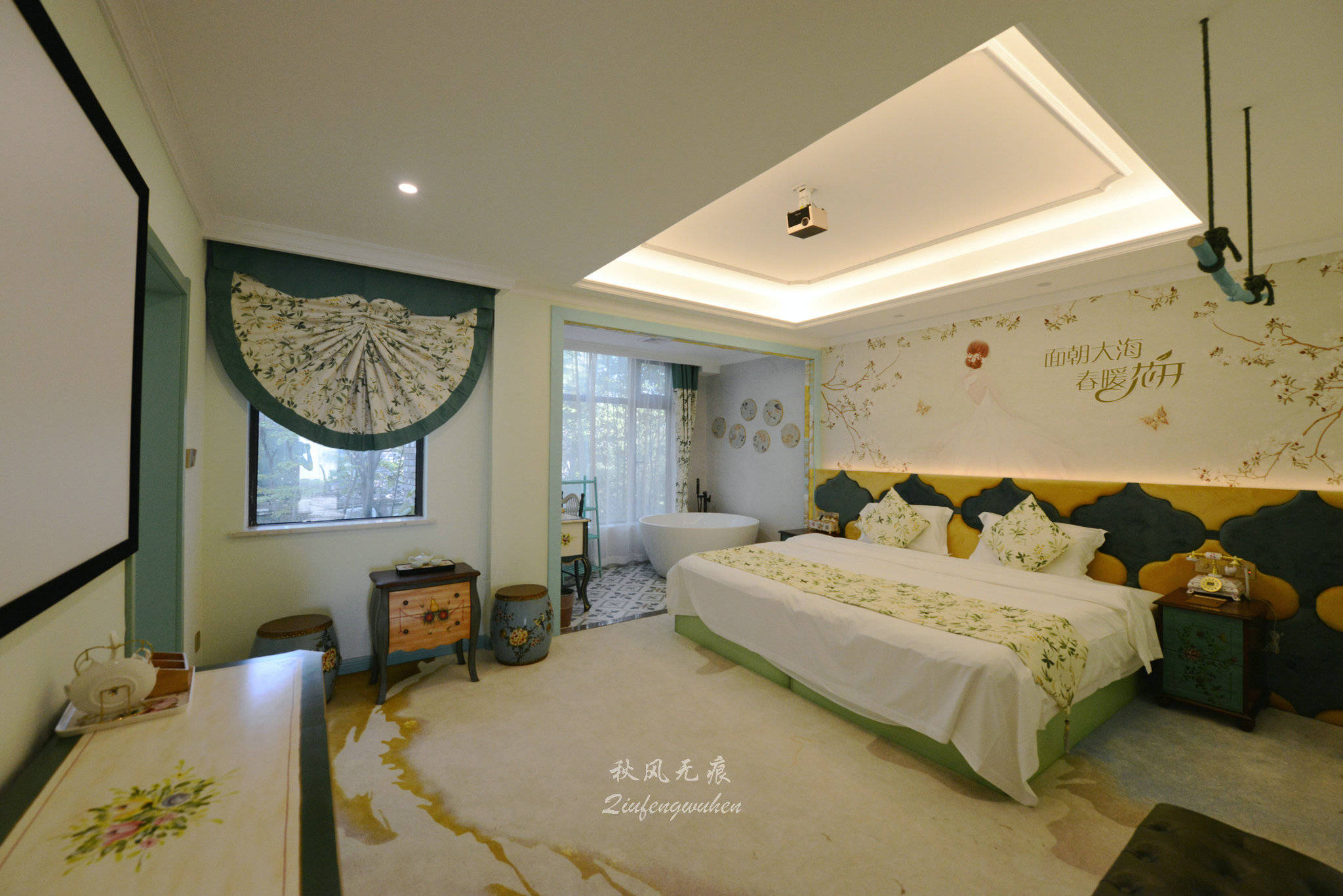 山水(|看山望水，心怡田园，周至水街爱在路上感味清新与文化