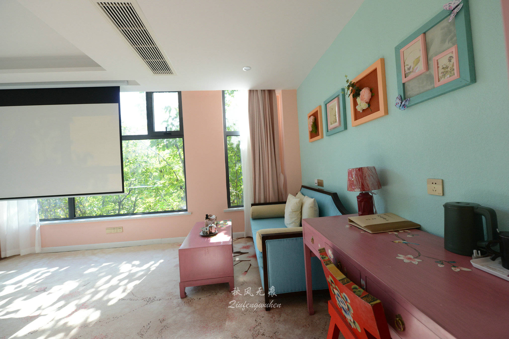 山水(|看山望水，心怡田园，周至水街爱在路上感味清新与文化