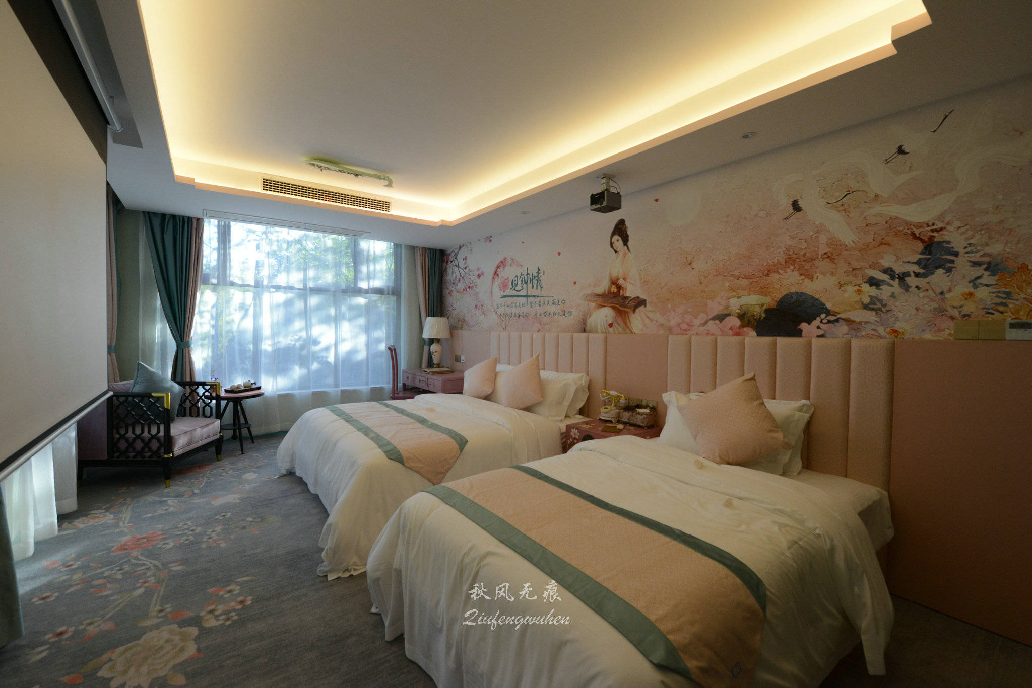 山水(|看山望水，心怡田园，周至水街爱在路上感味清新与文化